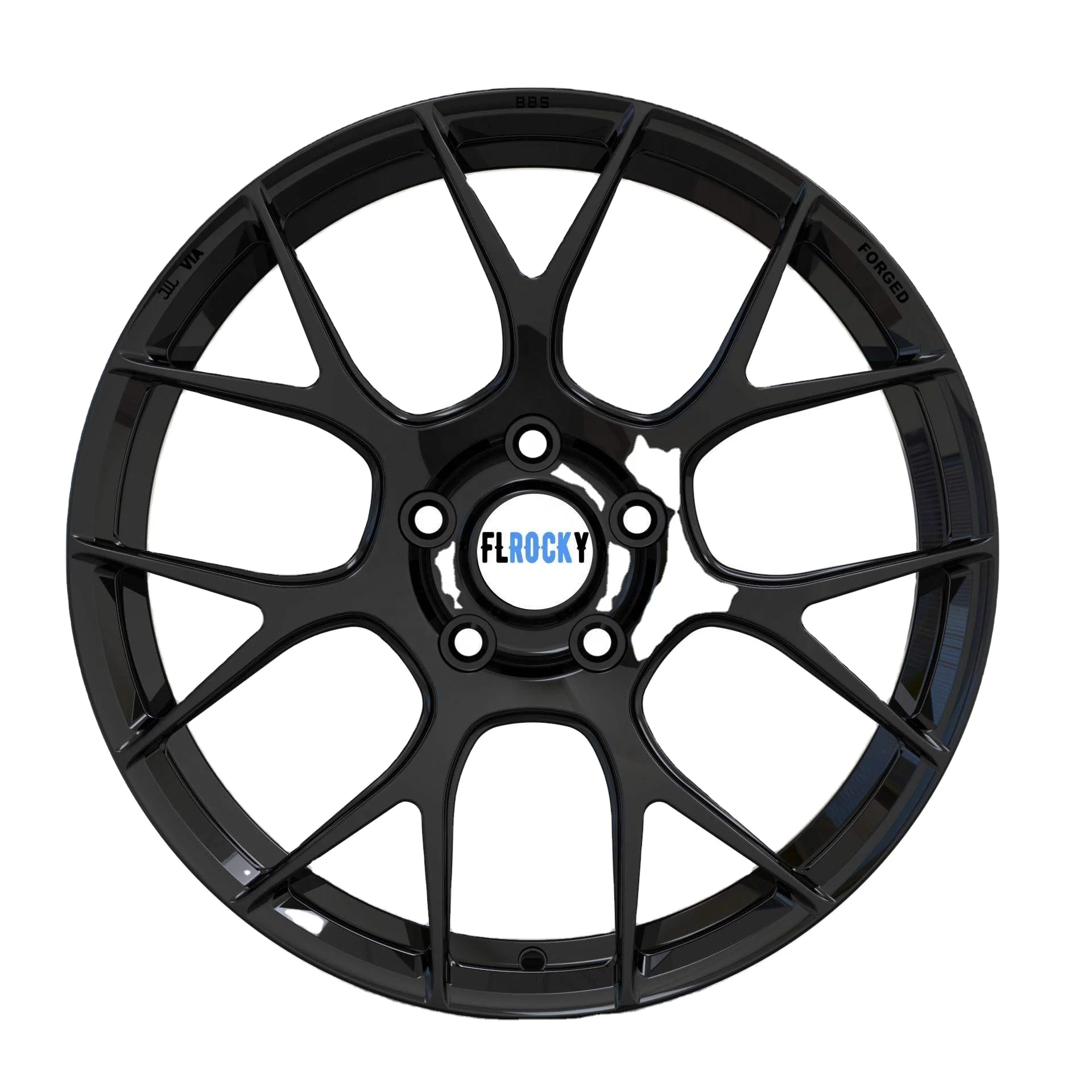 4PCS Brand Forged Wheel Custom 5X112 Monoblock Forged Alloy Wheel 17 18 19 20 21 22 Inch Forged Car Rim