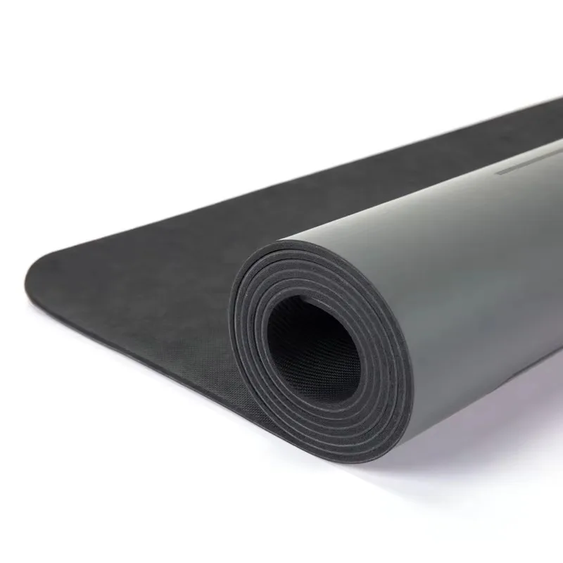 PU Natural Rubber Yoga Mat 183x68cm 5MM Sports Non-Slip Fitness Mat