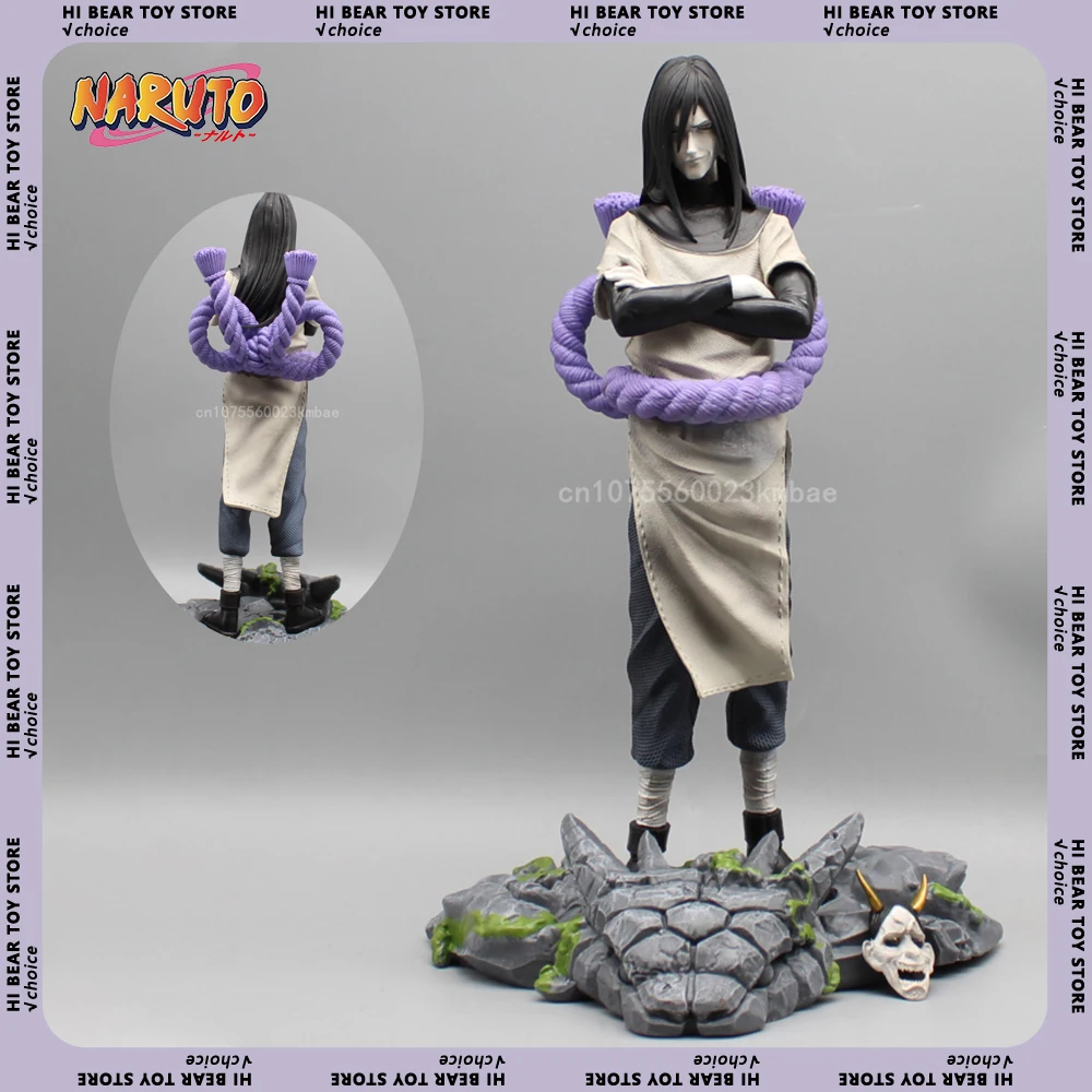 Orochimaru Figure Naruto Anime Figurine Black Hole Series Action Figura Pvc Model Collectible Desktop Decoration Birthday Gift