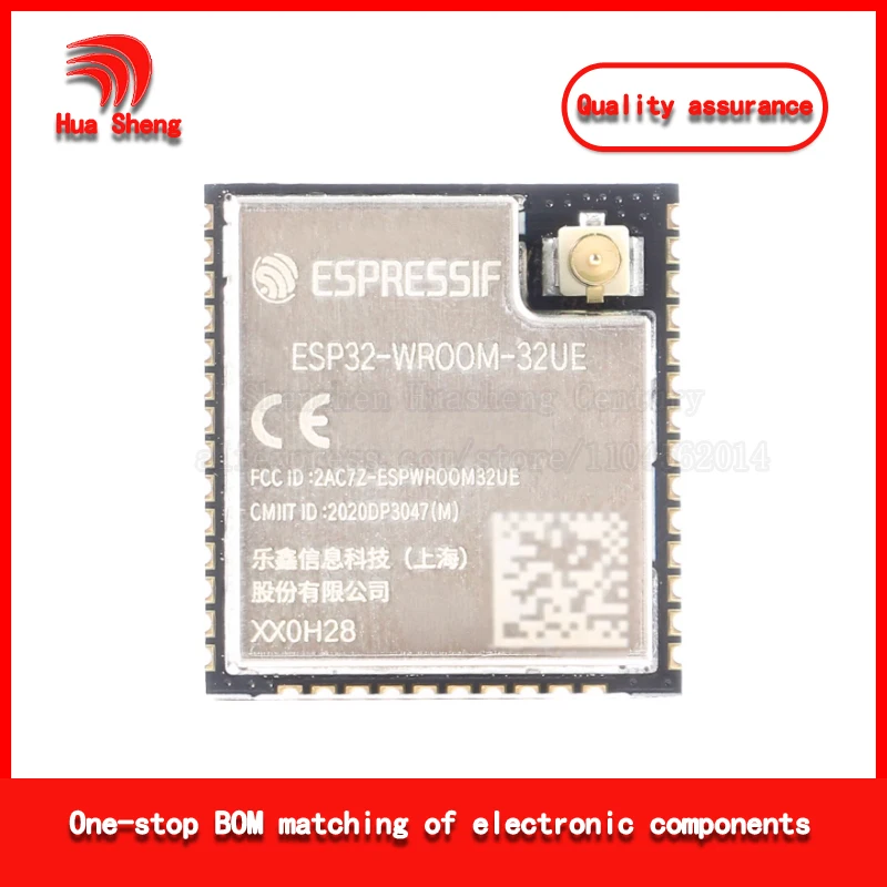 Esp32-Wroom-32 Wifi Module N4/8/16Mb Bluetooth 4.2+ Dual-Core Mcu Wr00M-32D