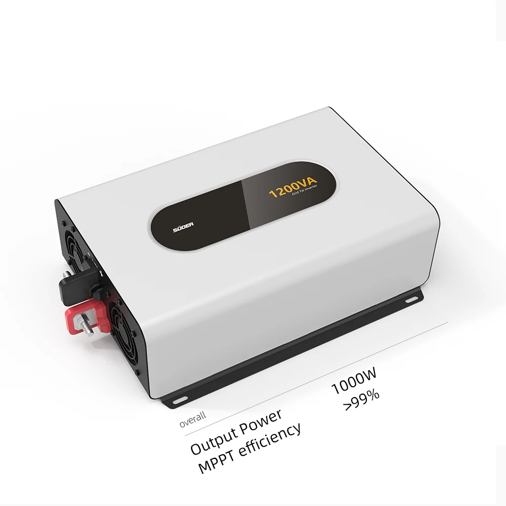 GTI-D1200VA 1KW グリッドタイインバーター 正弦波 MPPT 99%効率 太陽光発電システム用