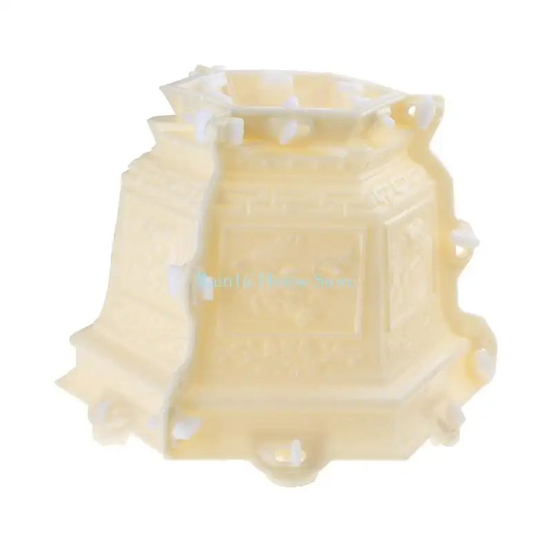 DIY Hexagonal Flower Pot Mold Flower Container Mold for Plant Concrete Flower Pot Molds, Flower Pots Tall Planter Molds 02DB