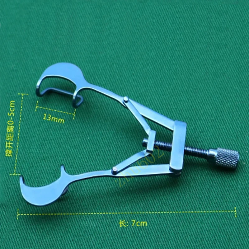 

Eyelid spreader, eyelid opening and corner opening tool, screw adjustable ophthalmic microscope instrument, double eyelid surgic