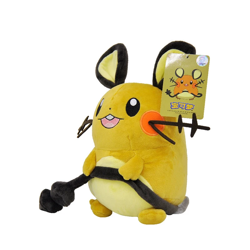 Pokemon Emolga Dedenne juguetes de peluche de dibujos animados y lindo ratón eléctrico muñecos de peluche almohada regalo de cumpleaños para niños amigos niños
