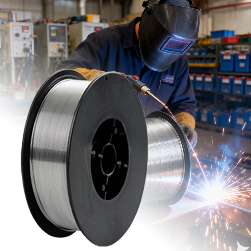 Airless Self Shielded Welding Wire Carbon Steel Flux Cored Wire 0.8mm/1mm for Easy Welding Machine Repair and DIY Projects