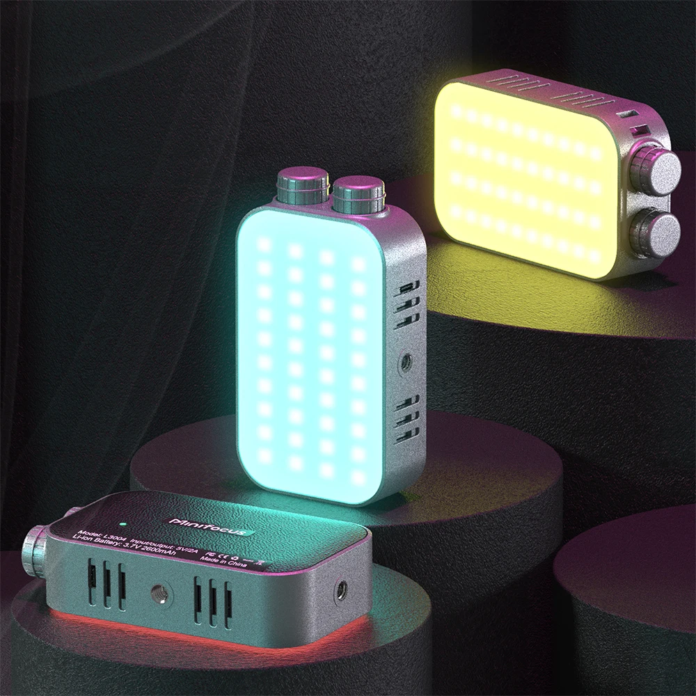 ضوء LED محمول من نوع Pocket To - مراجعة Torjim Rgb Photography Video Lighting وسعره
