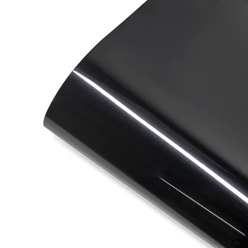 Imagen 2 del producto Película de envoltura para coche, pegatina negra sin burbujas para coche, película de vinilo, calcomanías para mascotas, accesorios para coche, decoración Interior Exterior