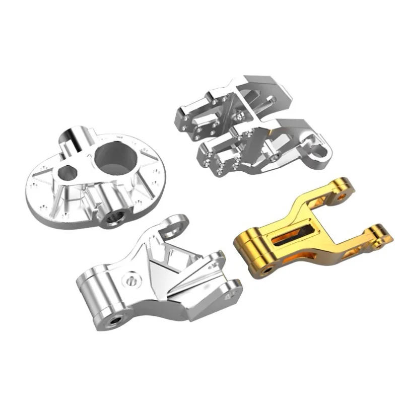

CNC machined aluminum alloy metal plated model accessories set Multi-specification mechanical modification parts set
