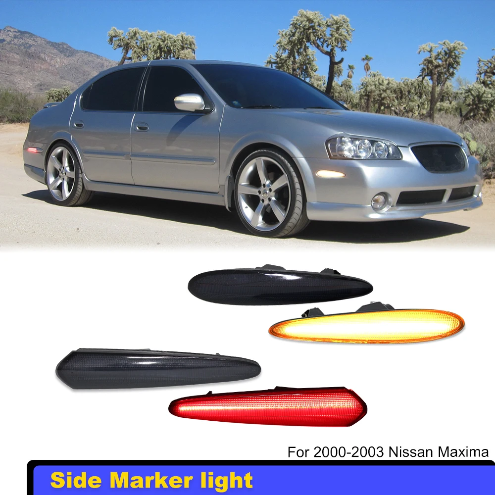

Для Nissan Maxima 2000-2003 годов передний/задний бампер, боковой габаритный фонарь, указатели поворота/воды дальнего света, замена OEM-сигнала