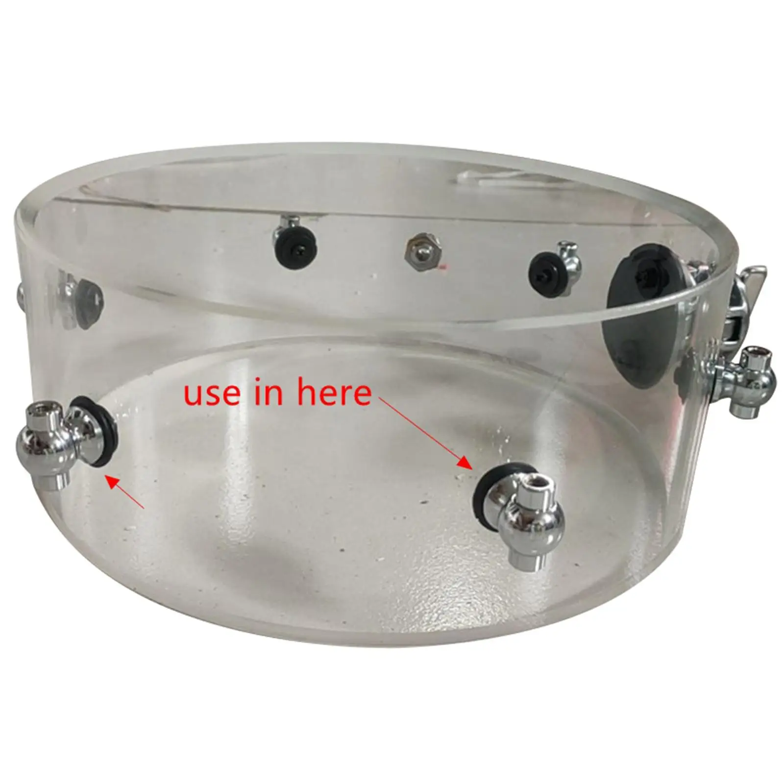Drum Lug Replacement Zinc Alloy Drum Ears Assembly Tool Drum Parts for Percussion Drum Accessories
