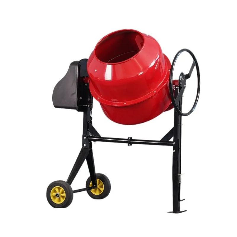 

Professional Concrete Mortar Mixer Machine Stainless Steel Drum Construction Site Cement Plaster Mixing Equipment German Design
