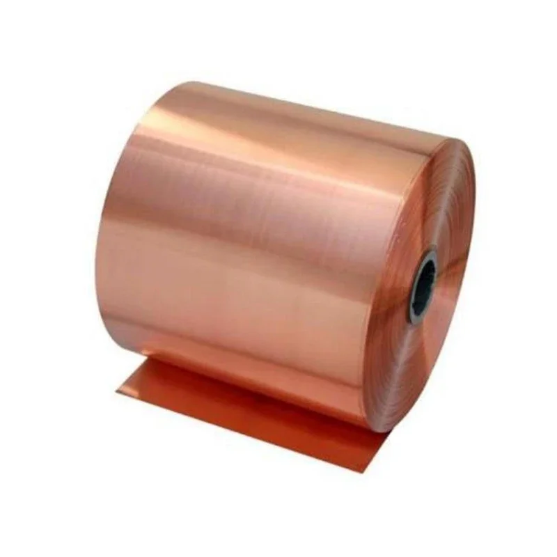 

Customized Single Light Electrolytic Copper Foil, Cu Foil for Lithium Batteries, Battery Negative Current Collector, 4.5um-70um