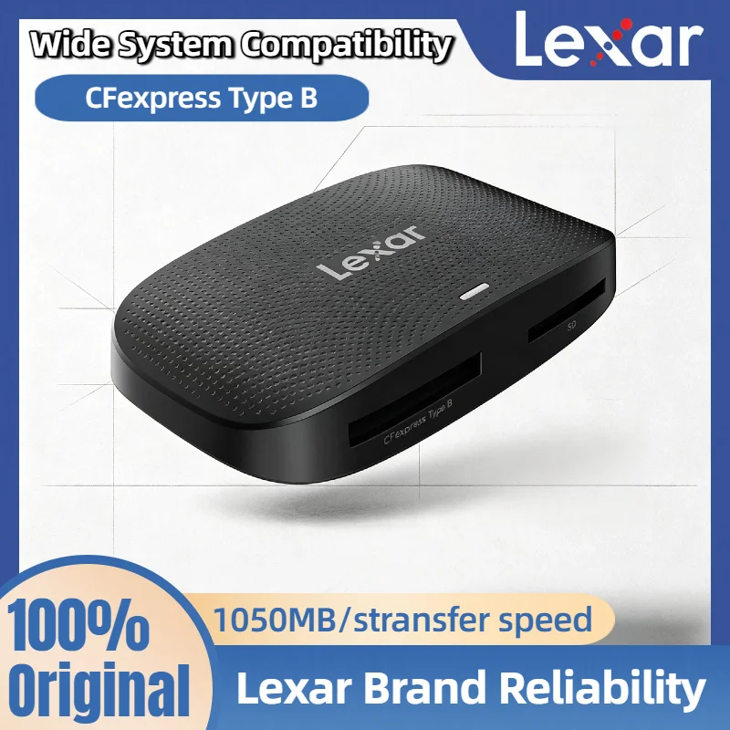 RW520 100% Original Lexar Professional CFexpress Type B and SD Card Reader USB 3.2 Gen 2 High Speed Memory Card 4K