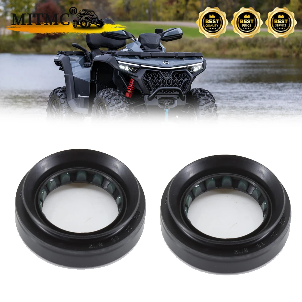 

2PC CF CF500 Oil Seal For Front Axle Box Cover Repair CF188 UTV ATV CF800 BUGGY GO KART Rubber Parts 0180-311001 Size 24×38×8