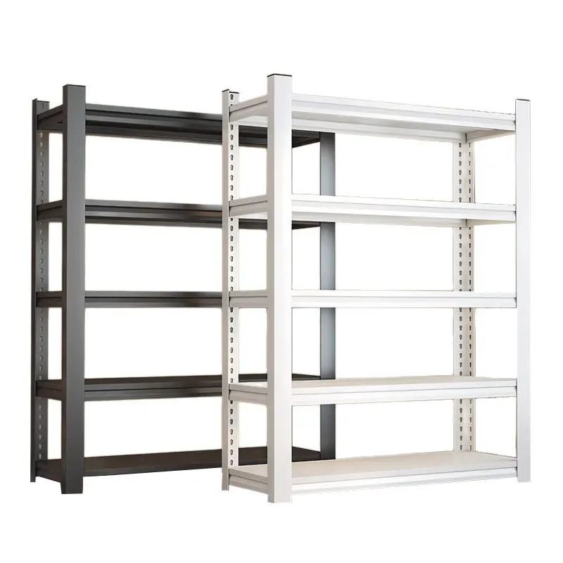 

Thickened steel household shelves storage racks multi layer floor warehouse express iron shelve