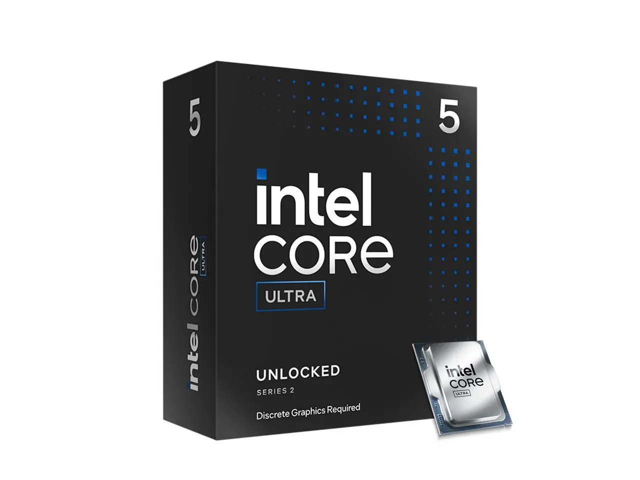 Intel Core Ultra 5 245KF, Arrow Lake 14-Core (6P+8E), LGA 1851, 125W Desktop Processor - BX80768245KF