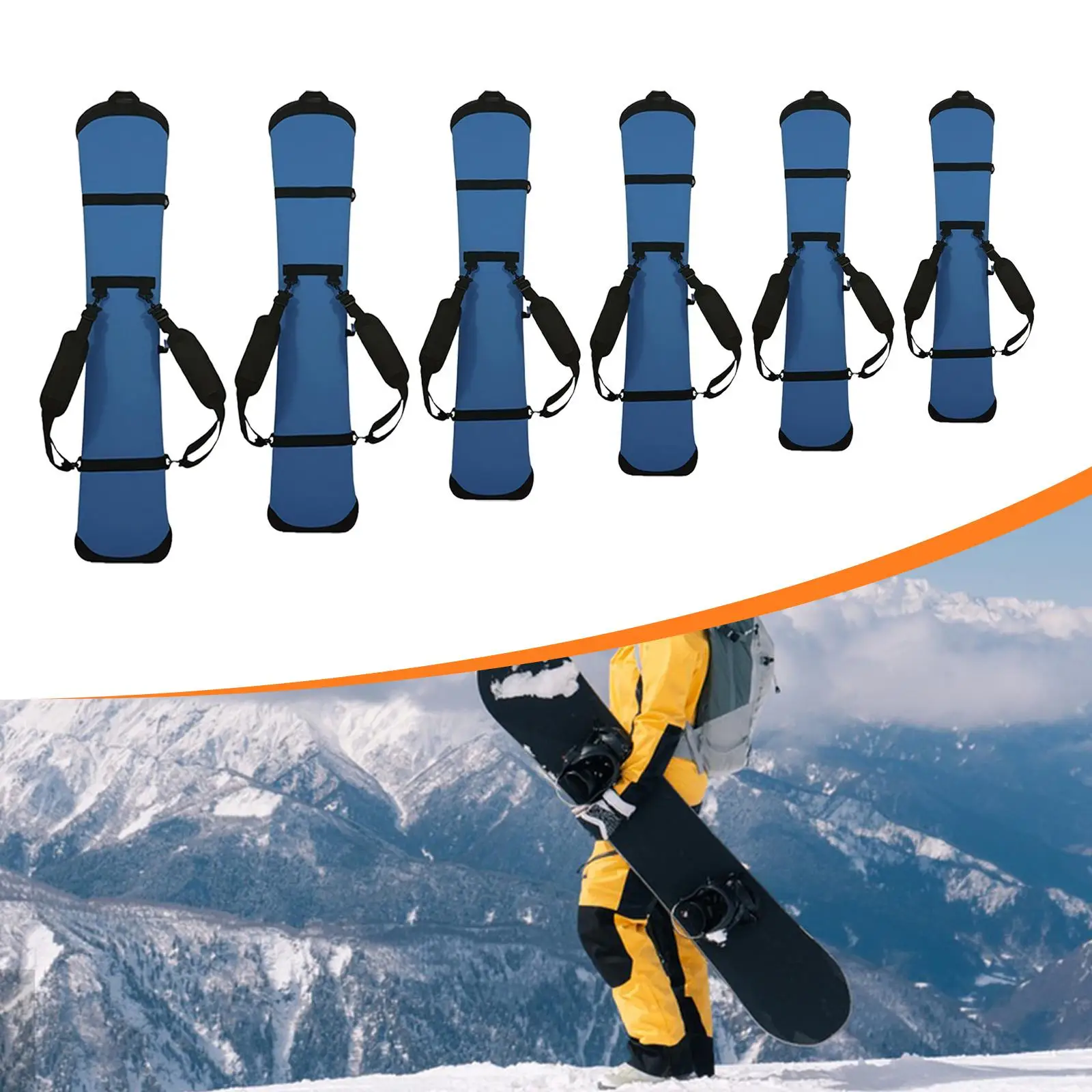 

Сумка для сноуборда с сумкой на плечевом ремне для мужчин и женщин, лыжная дорожная сумка