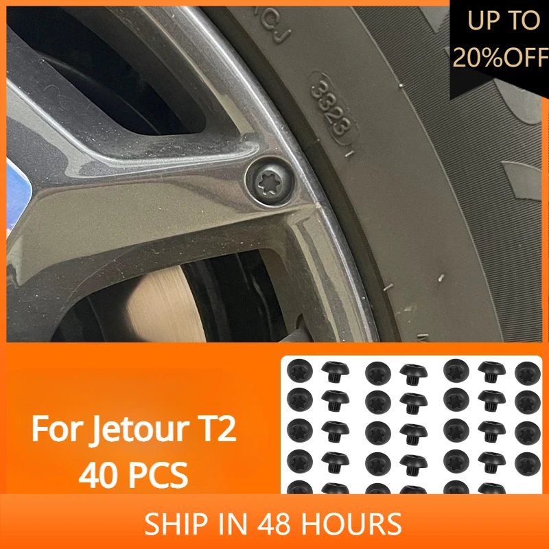 

NEW1 Fit For Chery Jetour Traveller T2 Wheel hub cap screw cover wheel and rim disc plug cover tire protection parts