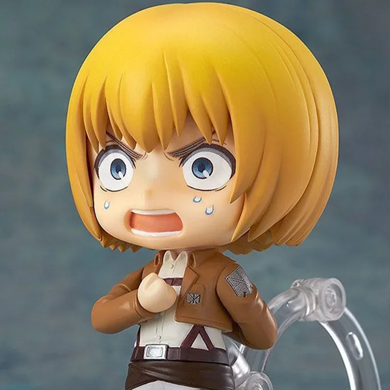 HOT Clay man #435 Attack on Titan Armin Arlert Anime Girl Figure Levi Ackerman Action Figure  Figurine Model Doll Toys Gifts