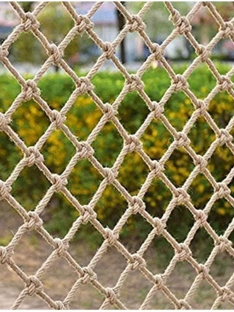 Pflanzenschutz und Obstpflanzen-Stütznetz Kletterpflanzen-Unterstützungsnetz Wiederverwendbares Hanfnetz Bestes Dehnbares Zaunnetz für den Außenbereich