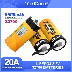 VariCore 3.2V 32700 6500mAh LiFePO4 Battery 35A Continuous Discharge Maximum 55A High power battery+Nickel sheets