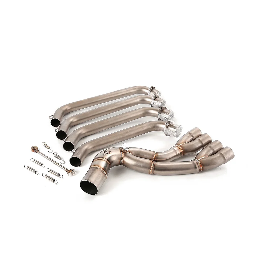 Für Honda CBR650F CBR650R CB650F CB650R Auspuffanlage Schalldämpfer Vorderes Krümmerrohr Auspuffrohre – Detail 4