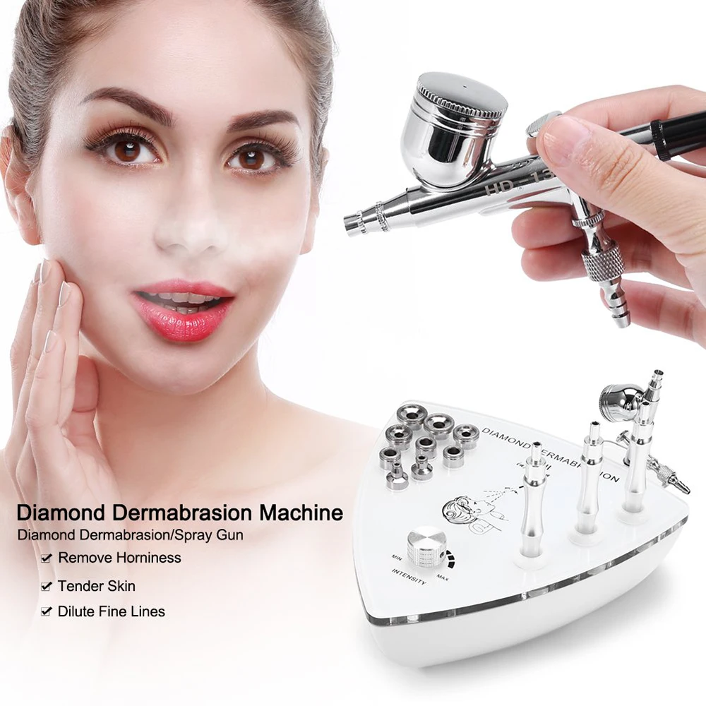 

Mini Microdermabrasion Skin Peeling Water Spray Oxygen Jet Vacuum Machine Facial Deep Cleaning Exfoliation Diamond Dermabrasion