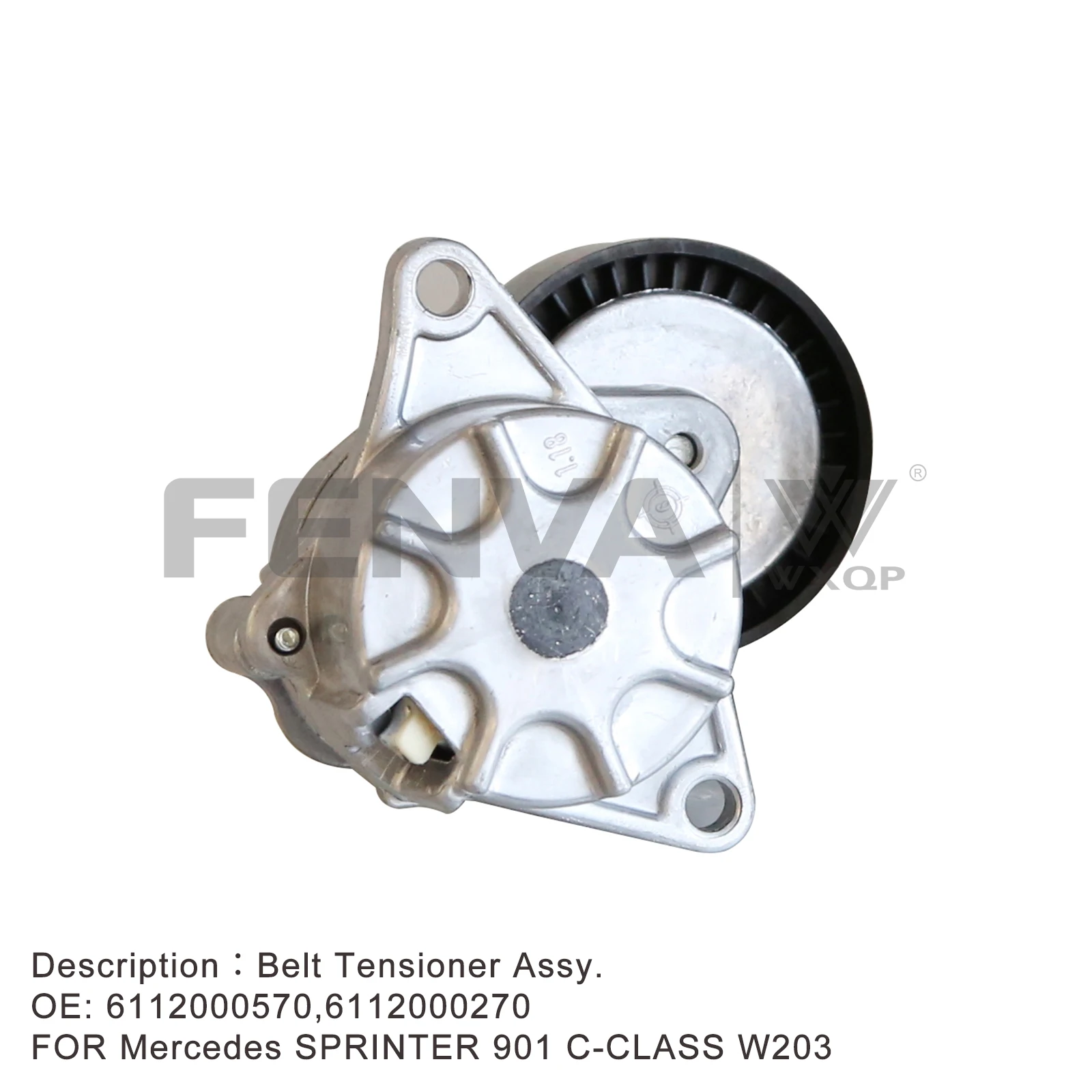 

Engine Accessory Belt Tensioner Pulley Assembly Compatible With Mercedes W163/W203/W211 & Sprinter 901-906 1993-2011 6112000570