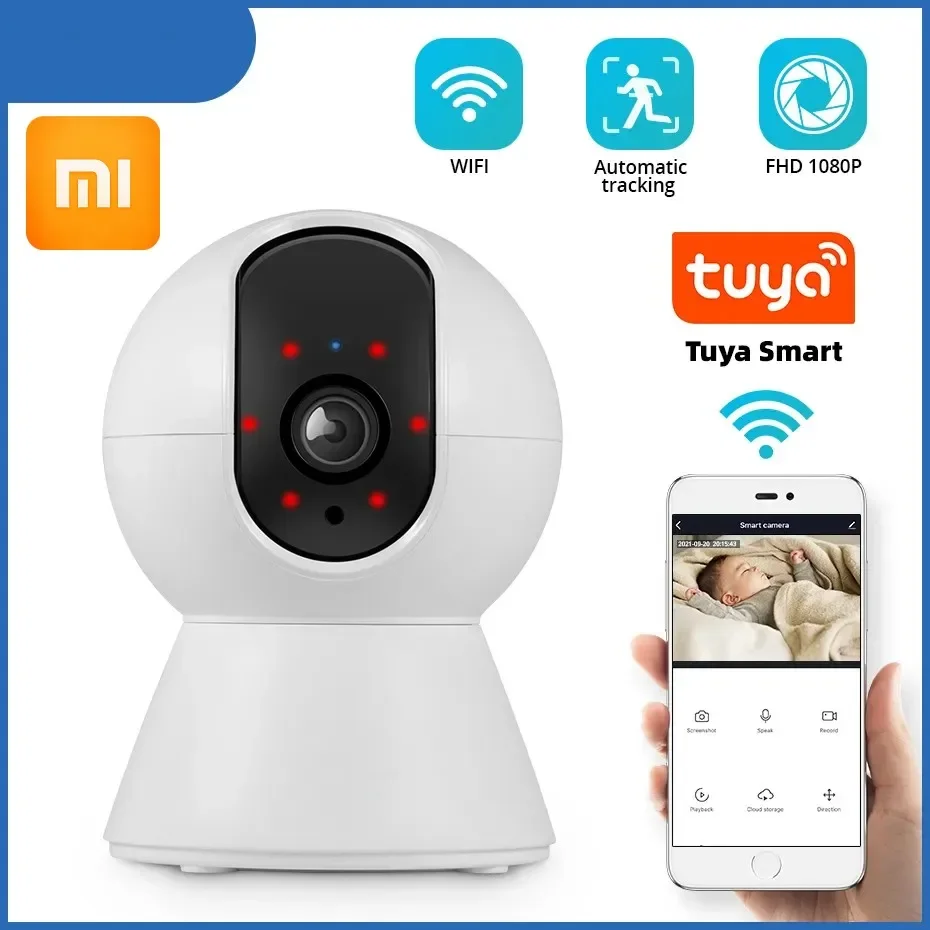 

Xiaomi 1080P 3MP 5MP Smart Mini WiFi IP Camera Indoor Wireless Security Home CCTV Surveillance Camera 2MP Auto Tracking