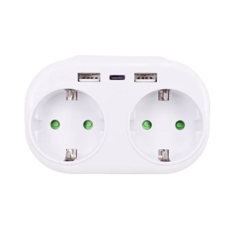 الاتحاد الأوروبي التوصيل محول طاقة متعدد المعايير الأوروبية 1 إلى 1/2/3 طريقة متعددة التوصيل اليورو محول محول المقابس الكهربائية