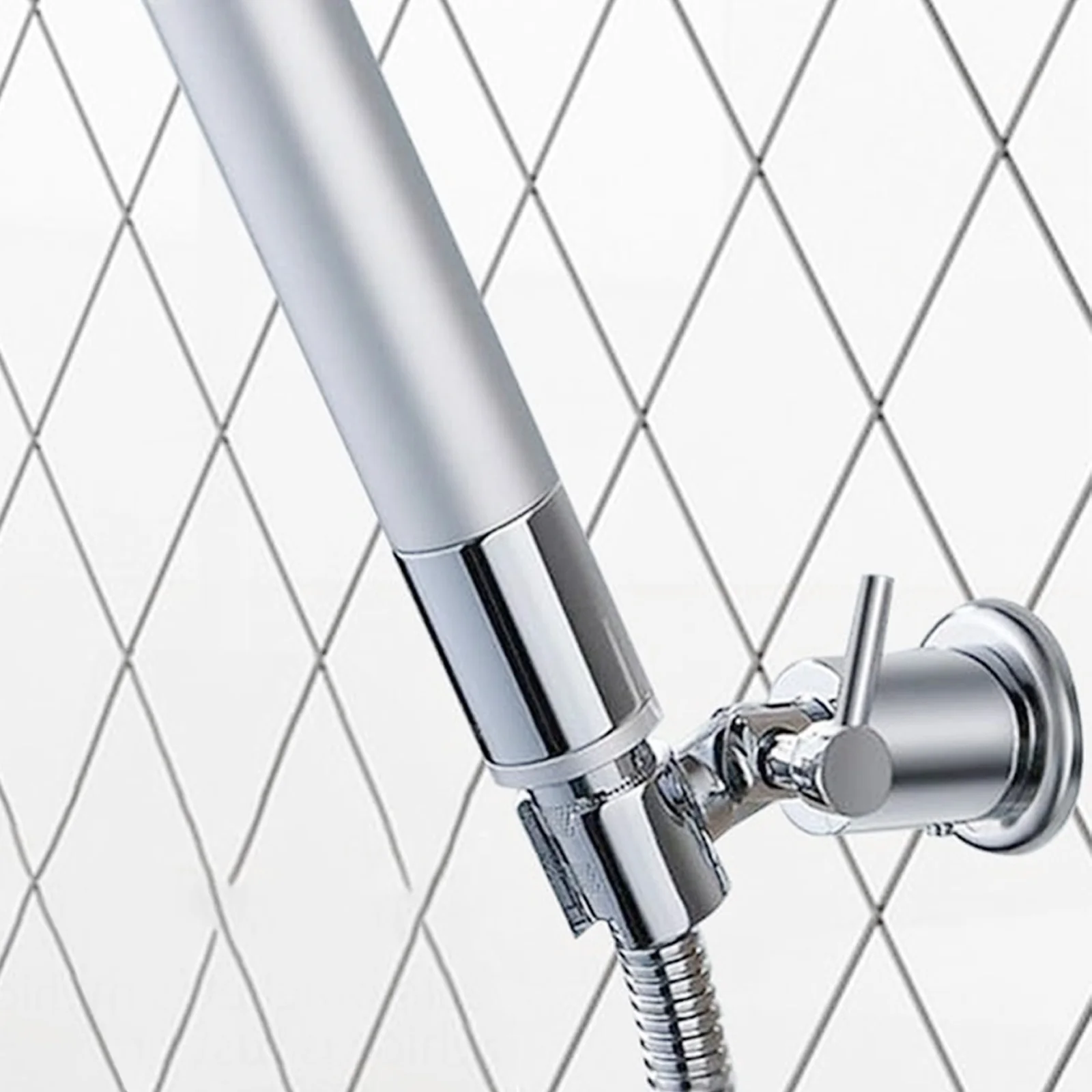 Bathroom Shower Holder 180 Degree Shower Mount Daily Shower Use Versatile Compatibility Modern And Elegant Design