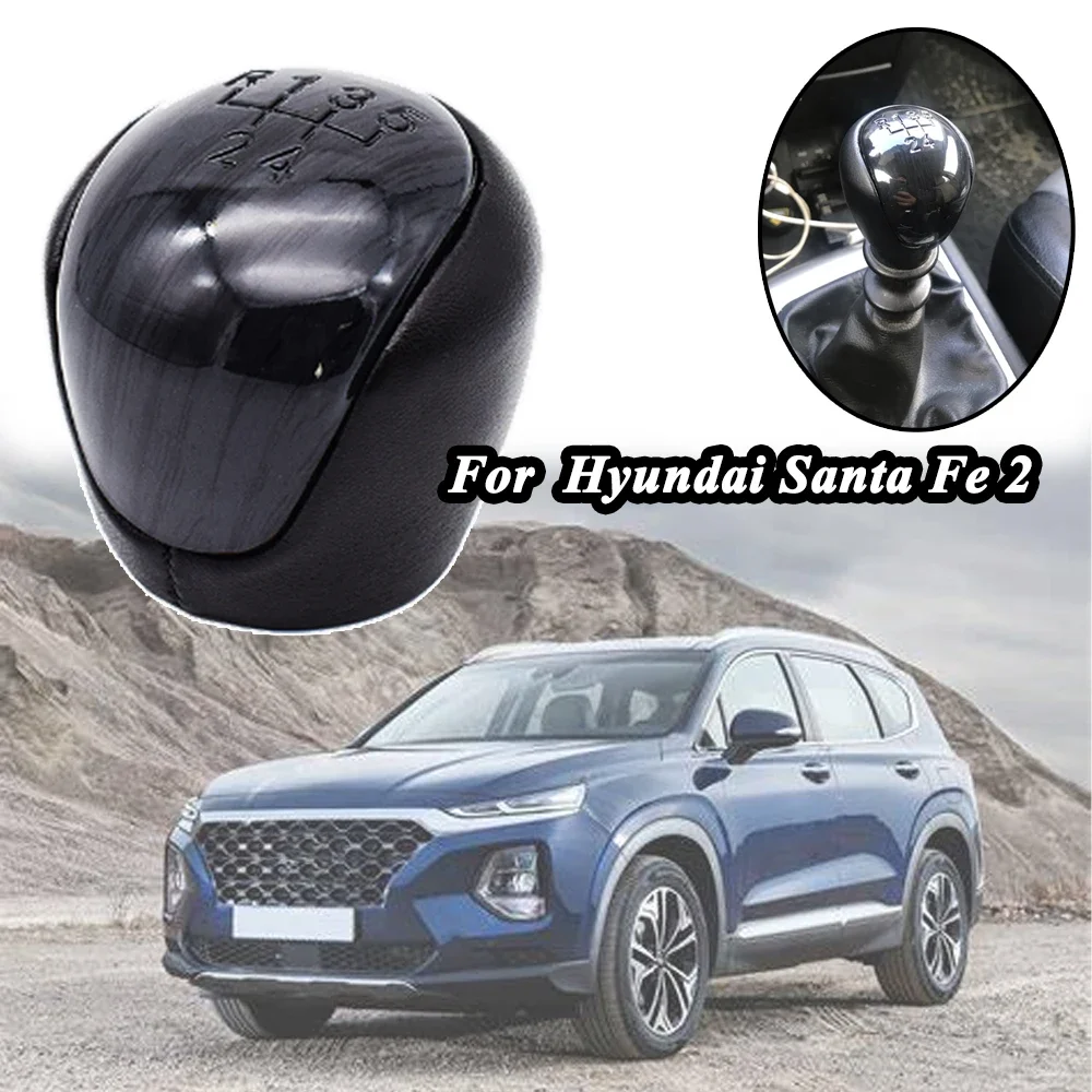 

5 Speed Gear Shift Knob For Hyundai Santa Fe 2 2005-2012 Kia Naza Forte Cerato Koup 2009-2013 Car-styling Shifter Lever Handball