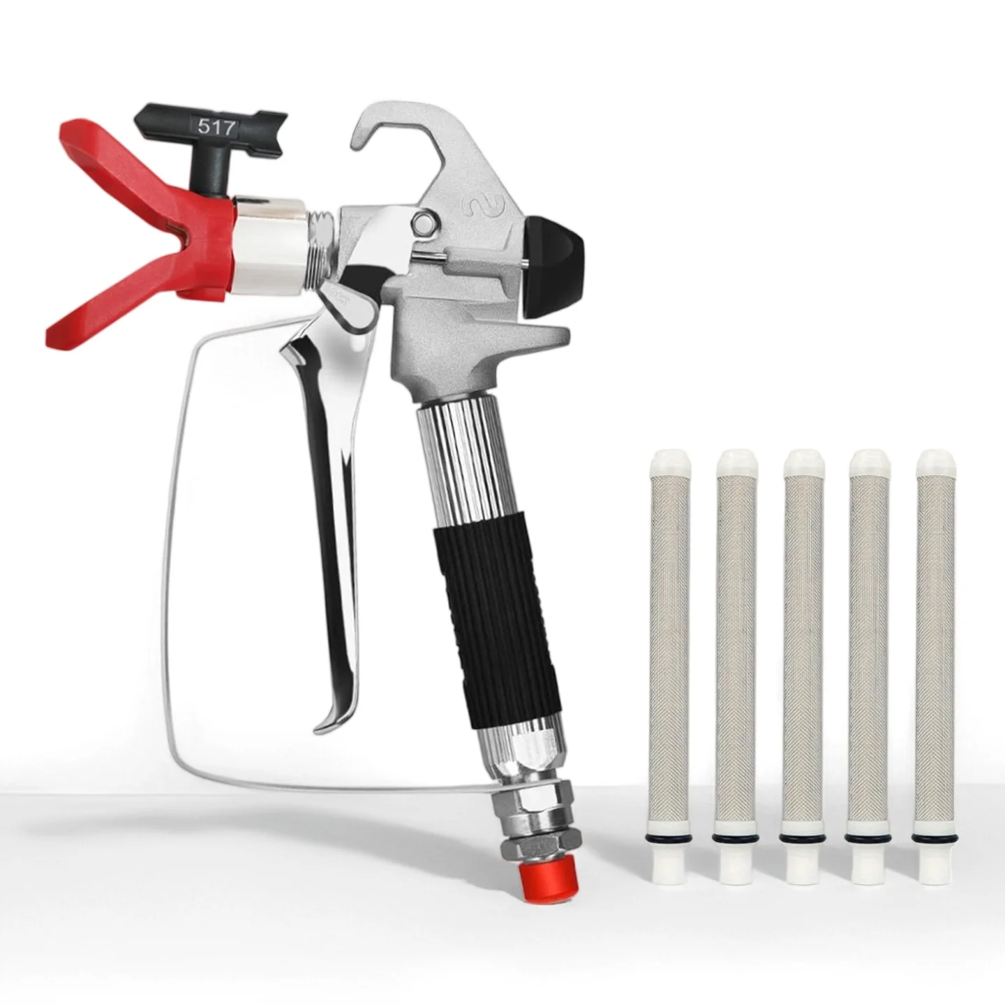 set-pistola-a-spruzzo-airless-con-ugello-517-4-filtri-e-giunto-girevole-per-verniciatura-ad-alta-pressione