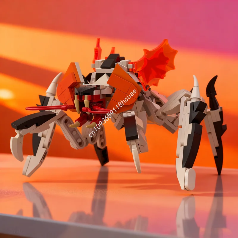 249 pz MOC Terminid Stalker Helldivers 2 Gamesed Modello Building block Architettura giocattoli FAI DA TE idea creativa Regali Di Natale Per Bambini