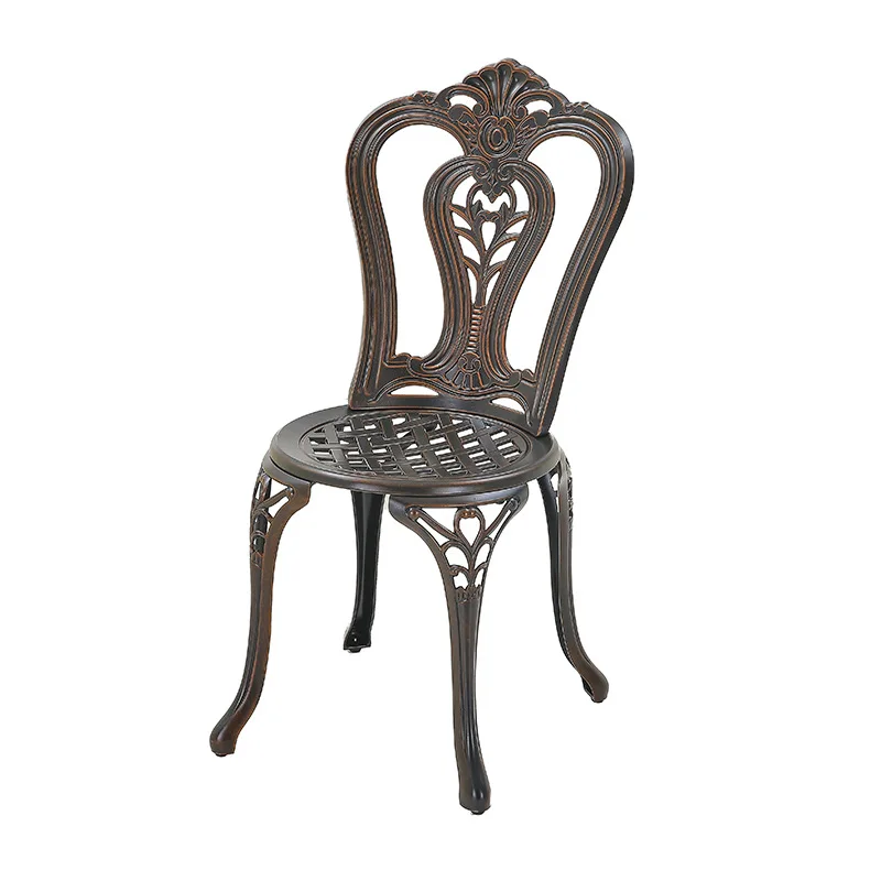 

Outdoor Tables and Chairs Cast Aluminum Balcony Small Tables and Chairs Courtyard Tables and Chairs
