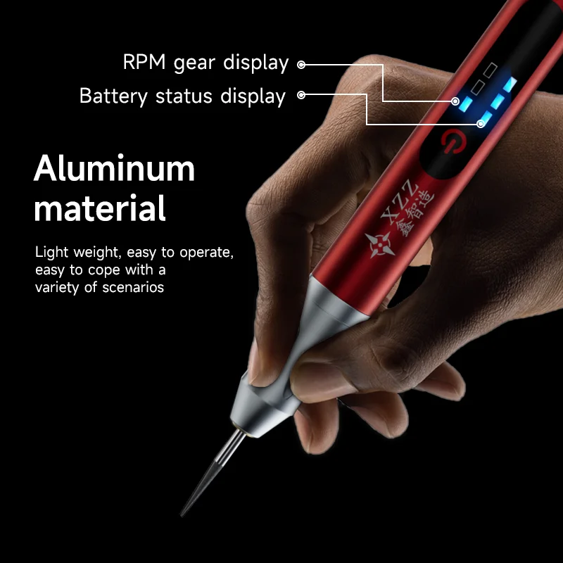 XZZ-Smart Electric Sharpening Pen, LCD OCA removedor, carregamento, moagem Pen, CPU Display Screen, IC Polimento, telefone móvel