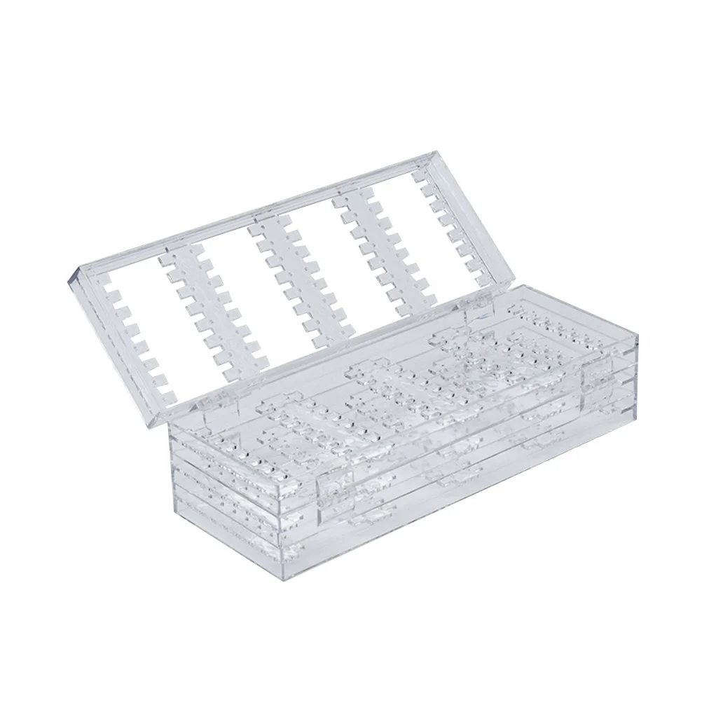 

Acrylic Screen Type Foldable Jewelry Display Stand Large Earrings Storage Rack Jewelry Organizer for