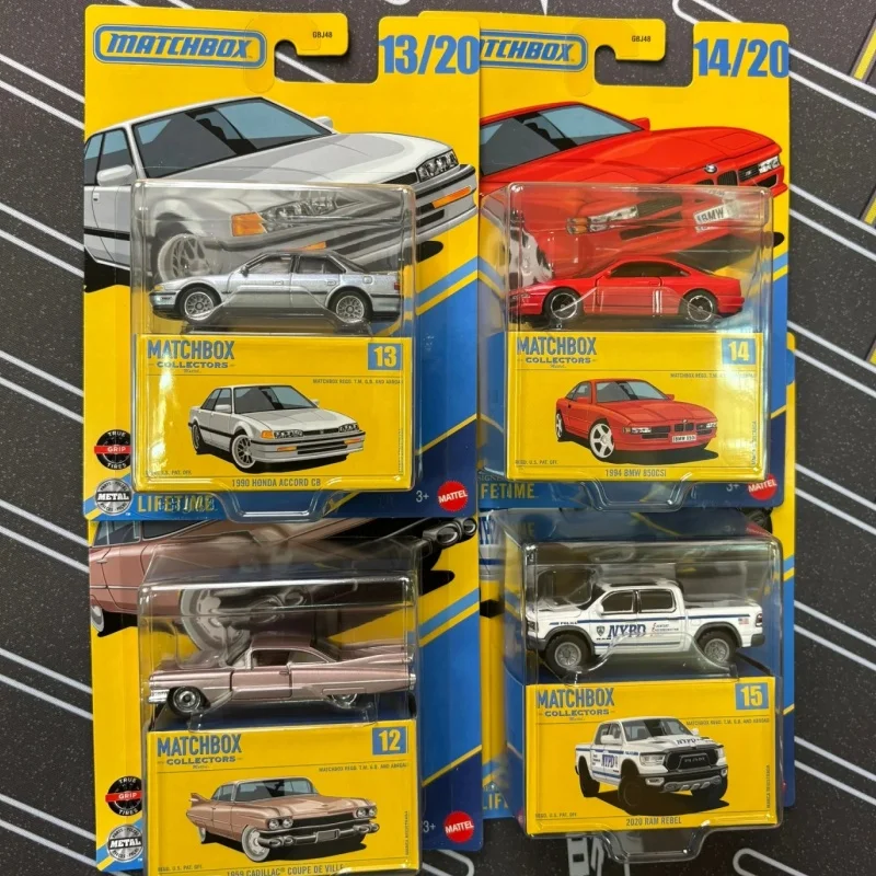 

Gbj48 1/64 Diecast Alloy Car Model 1959 Coupe De Villr 1990 Accoro Cb 1994 850csi Matchbox Compatible Toy For Birthday Gift