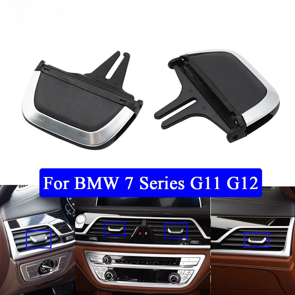 Front Rear AC Air Vent Grille Slider Tab Clip Repair Kit Replacement For BMW 7 Series G11 G12 730Li 740Li 750Li M760Li 2016-2020