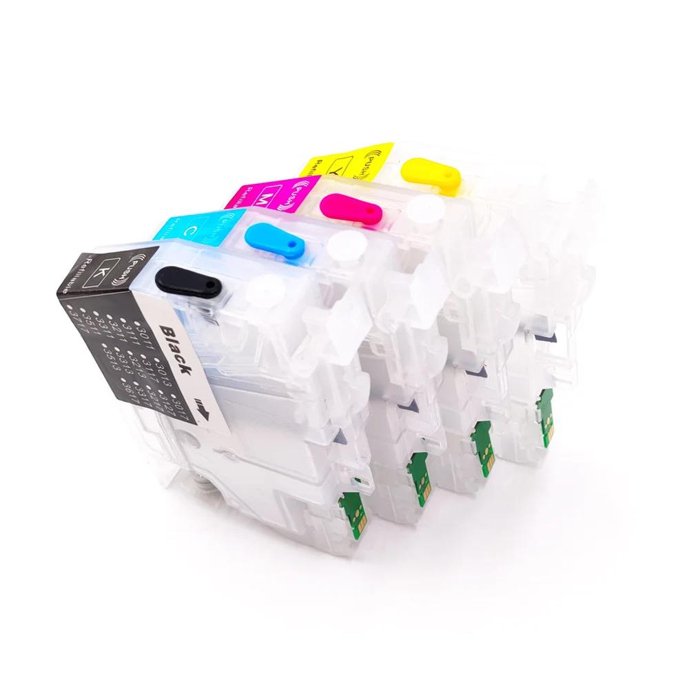 

Многоразовый картридж LC3017 LC3019 XL с одноразовым совместимым для Brother MFC-J5330DW MFC-J6530DW MFC-J6730DW MFC-J6930DW