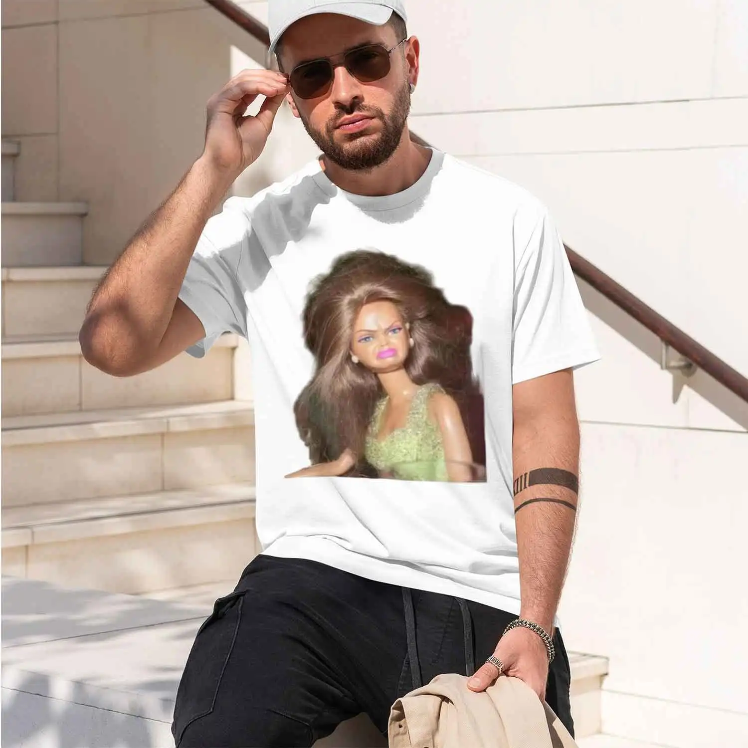 Summer New Graph-Shirt Cotton Tees Size PlusFunny ll Face Hilarious Sarcast Gift Tee T 2026 New Model Men’s Short-sleeve crewnec