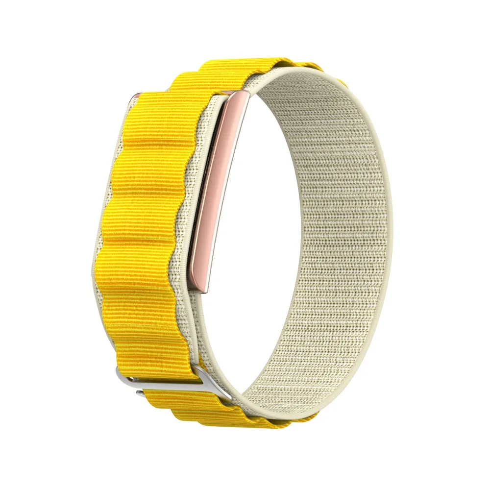 Bracelet de sport en nylon, design boucle, 22 mm, pour tracker d'activité, respirant, réglable, bracelet de remplacement pour Amazfit Helio