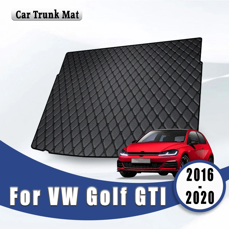 

Коврики в багажник автомобиля для Volkswagen VW Golf GTI 2016 2017 2018 2019 2020, автомобильные коврики, ковры, аксессуары для интерьера, чехлы