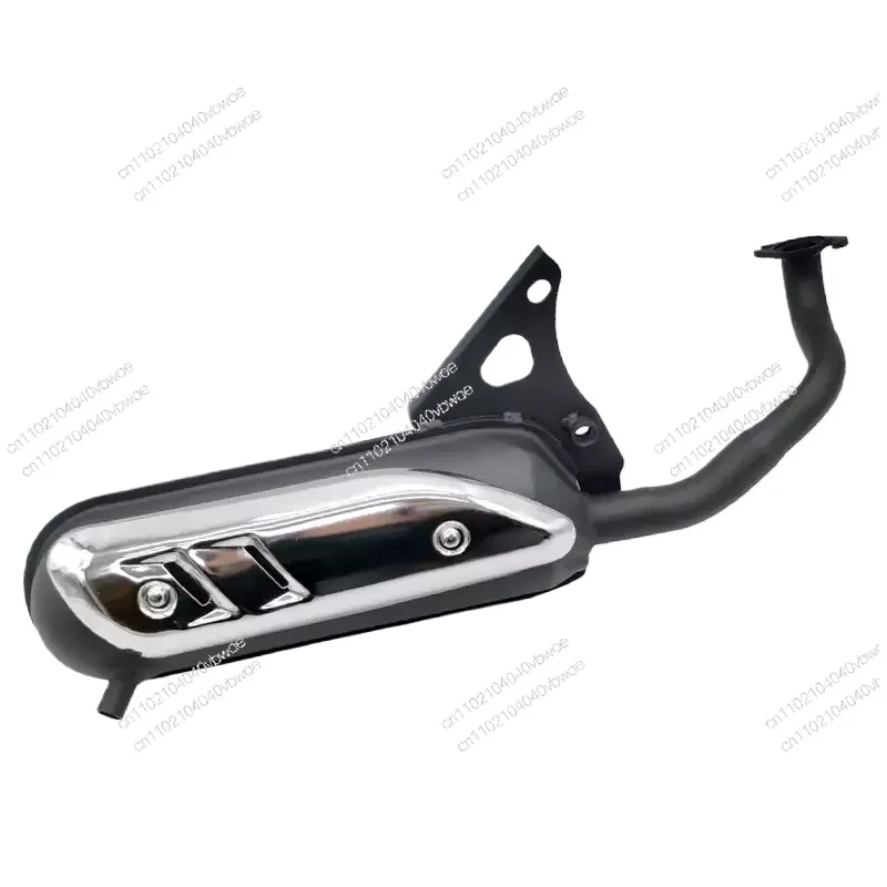 

Motorcycle traditional black exhaust pipe for JOG50 with cover