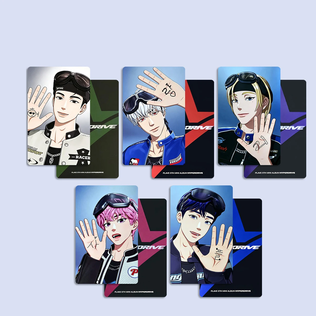 New Arrival Plave Idol Group 5/40Pcs/Set Glossy Lomo Cards Bamby Noah Hamin Drawing Towel SW Ver Selfie Photocards Fans Gifts