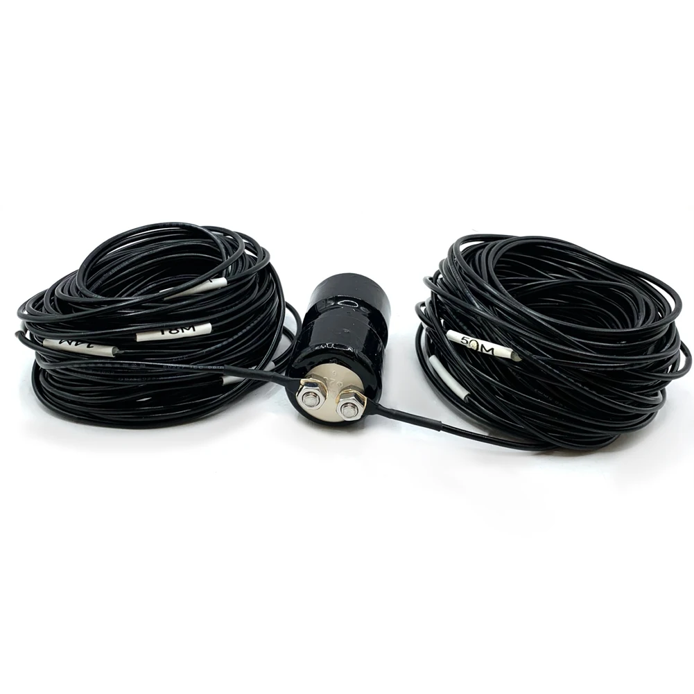 5-50MHz HF Horizontal Dipole Antenna Ham Radio Shortwave Antenna Horizontal Balun Antenna for Emergency Communication