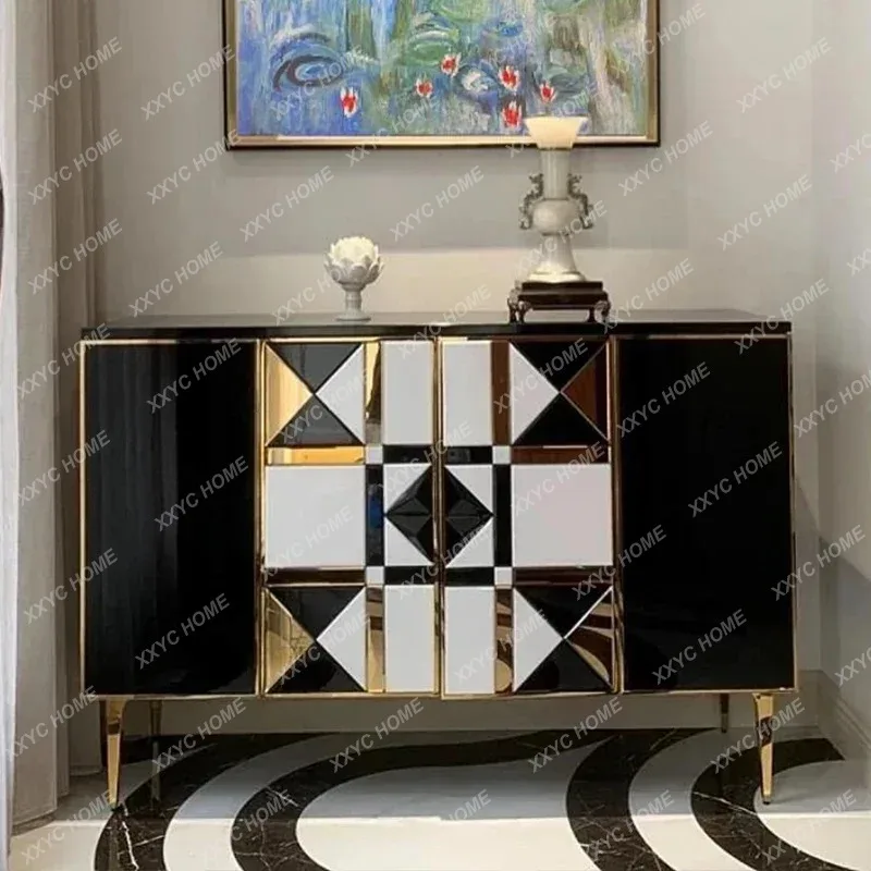 XX Hot sales  light luxury door cabinet, living room storage locker, aisle corridor, wall partition, home shoe cabinet