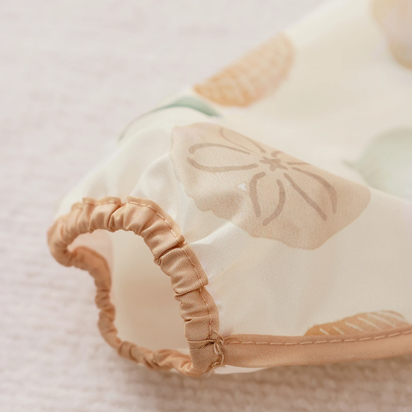 مرايل تغذية مقاومة للماء من Elinfant، مريلة بأكمام طويلة مطبوع عليها رسوم كرتونية للأطفال الرضع، مريلة قماش تجشؤ ناعمة مطبوعة على شكل حيوانات #3