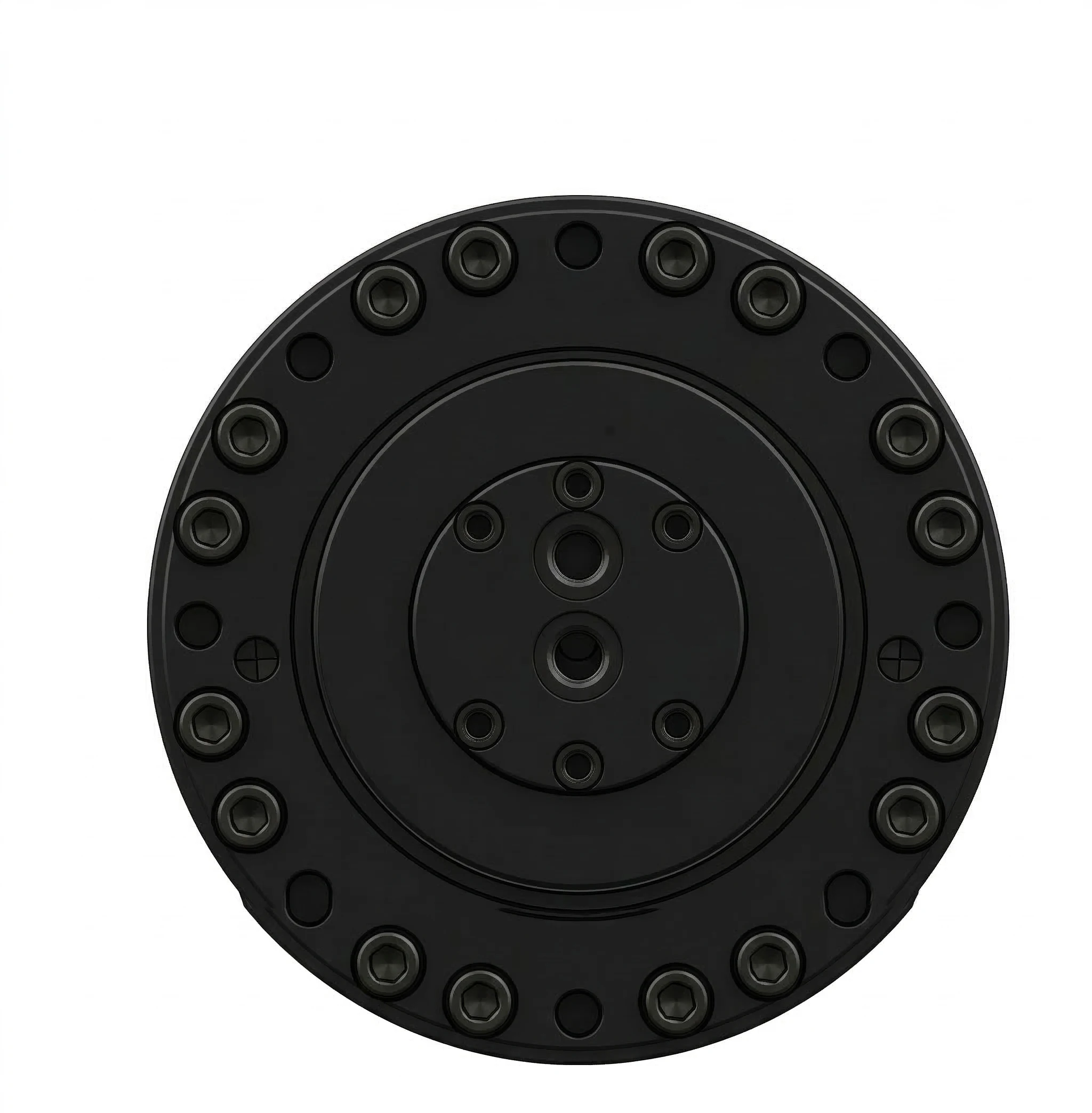 CPR9-01 W360 Hydraulic Rotator Motor Heavy Duty For Log Handling Excavator For Logging Demolition Recycling Work