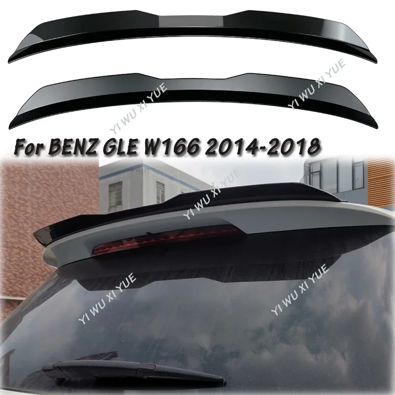 For Mercedes Benz W166 GLE Class 350 400 450 ML 400 AMG 43 Rear Trunk Roof Wing Car Tail Wing Decoration Car Accessories Tuning